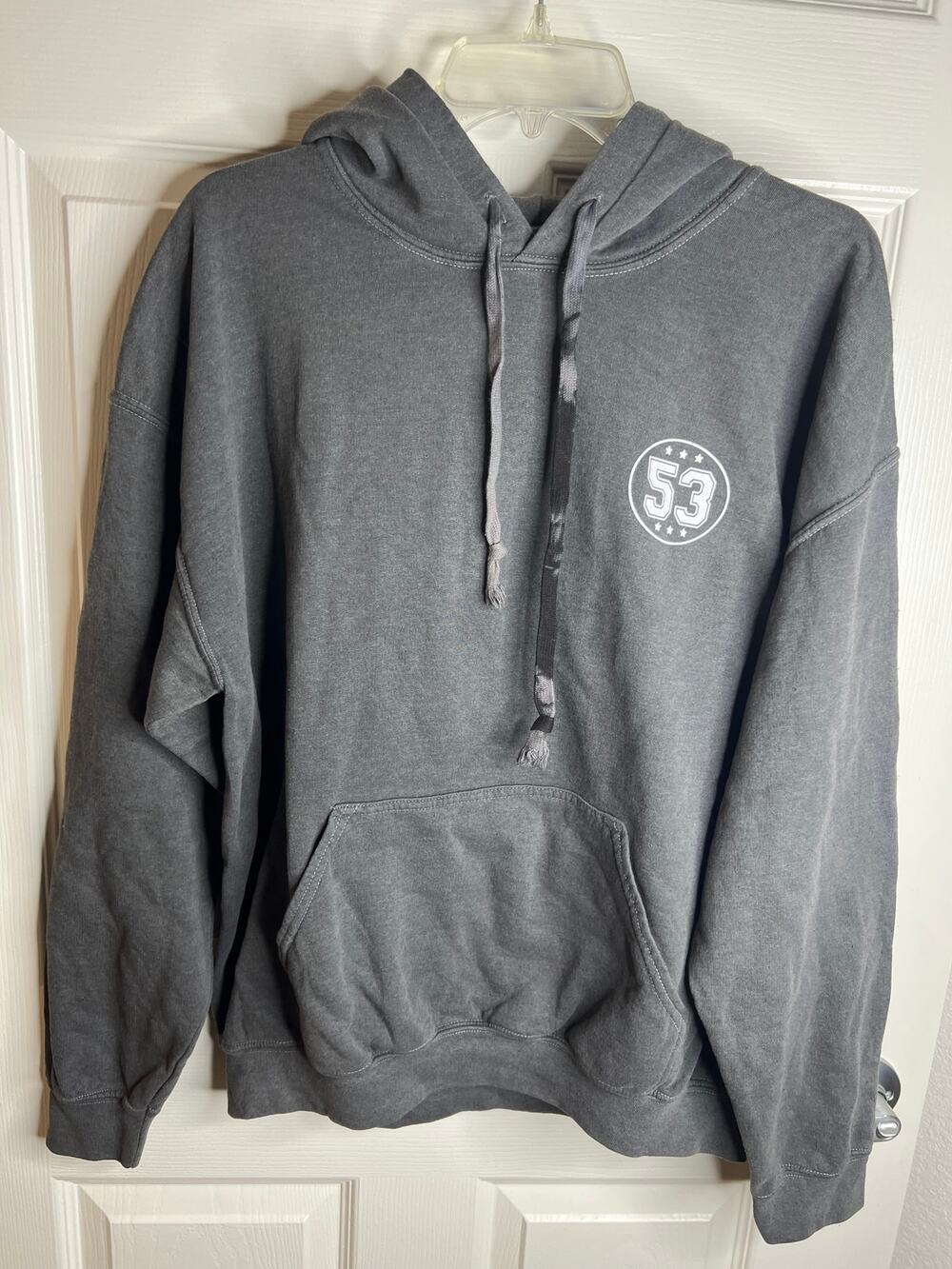 Playboy Unisex Hoodie Sweatshirt Grey NEW ~ Size M
